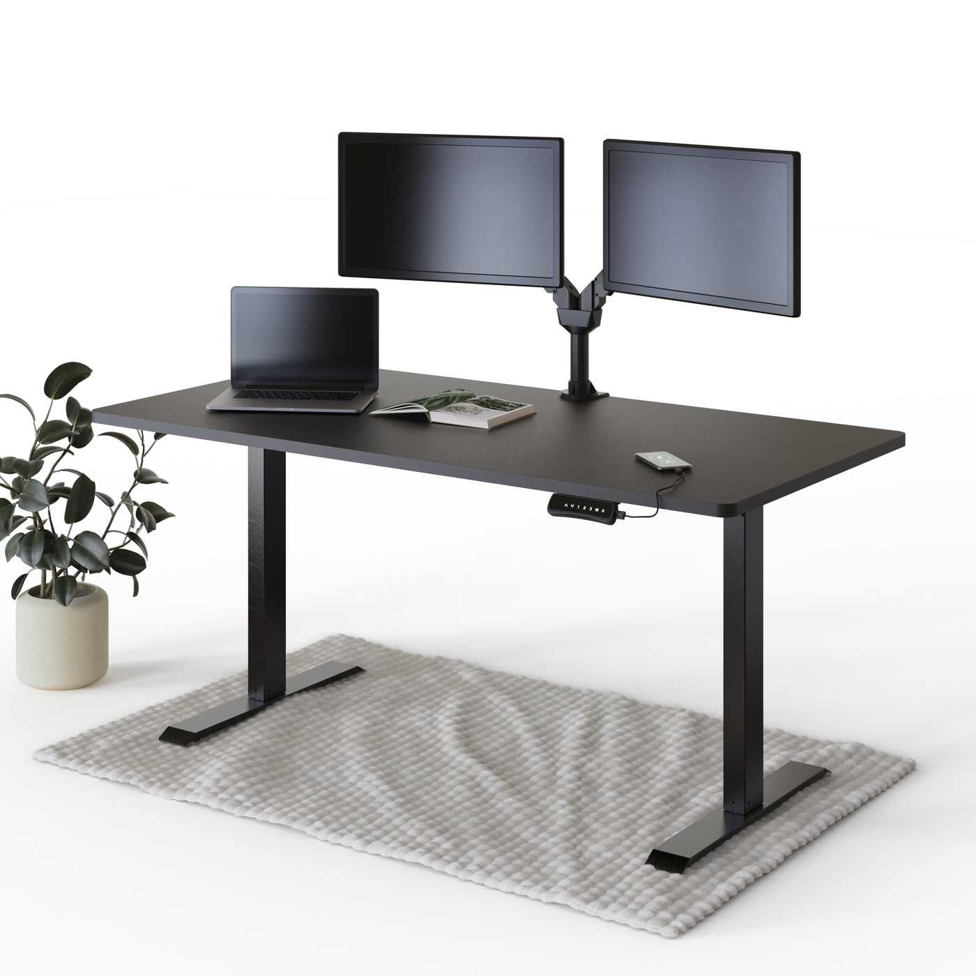 deskspace-pro-hohenverstellbarer-schreibtisch-schwarz-tischplatte-schwarz-gestell-160x80