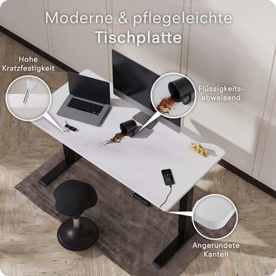 DESQUP PRO PLUS | Electrically height-adjustable desk 